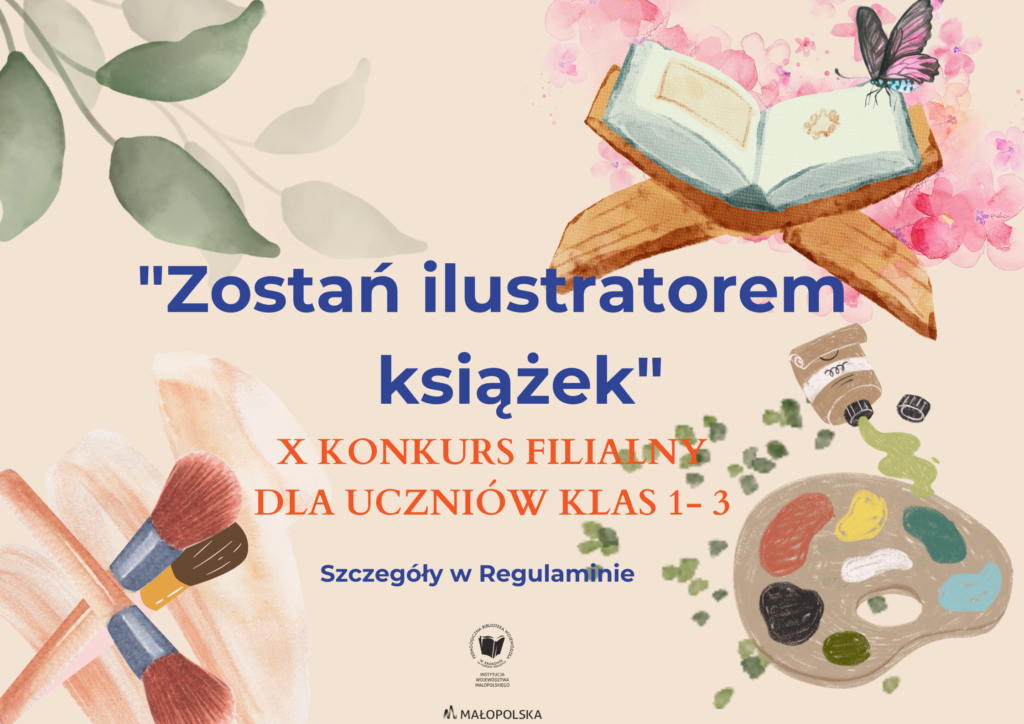 WYNIKI X Konkursu Filialnego „Zostań ilustratorem książek”.